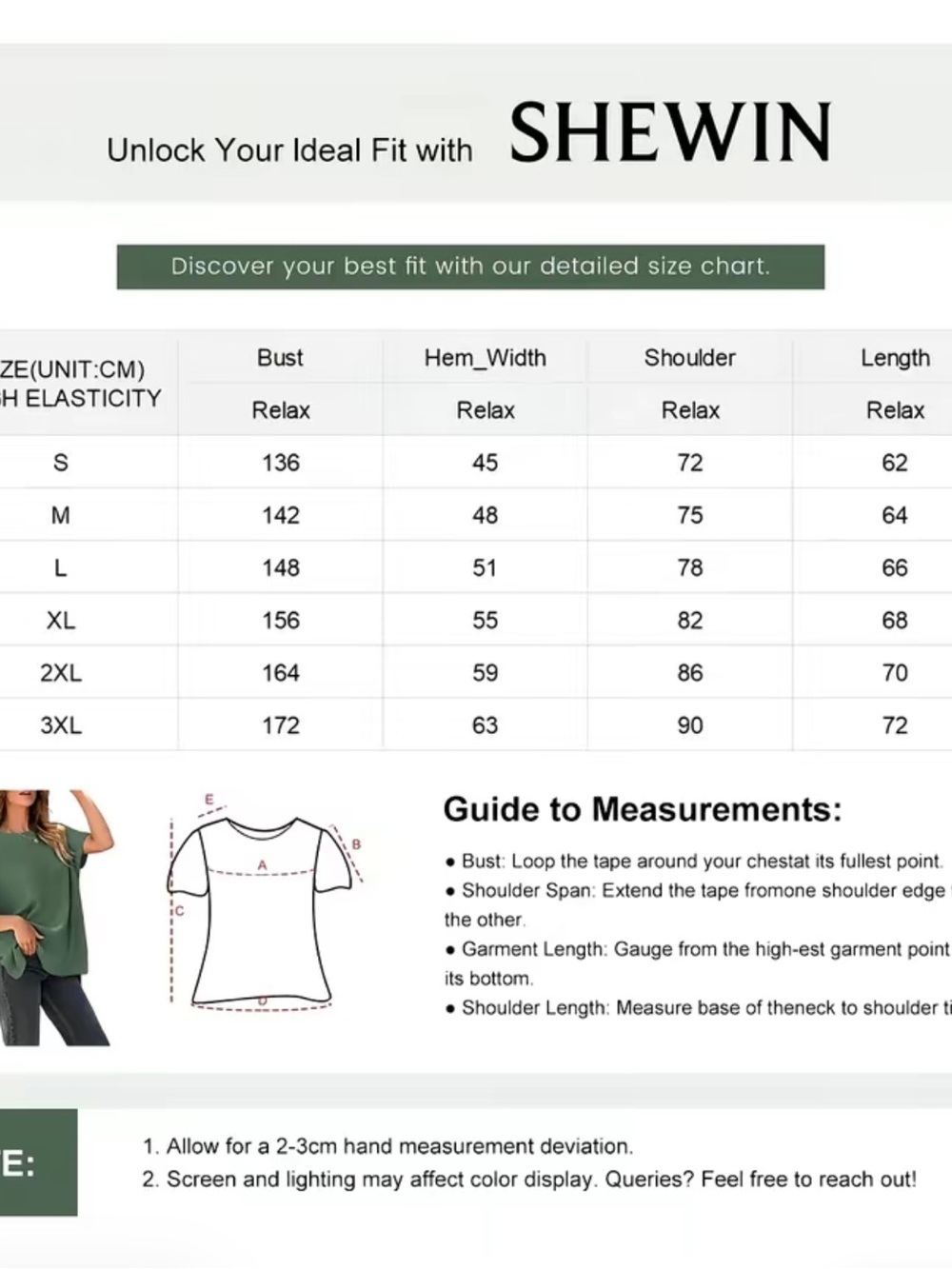 PLUS SIZE SWEATER TOP - Picture 2 of 3